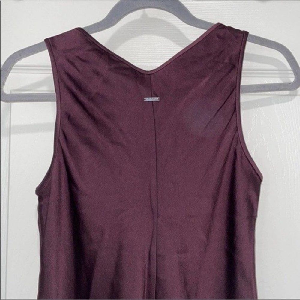 HALSTON Womens Size 6 ASYMMETRIC COWL SATIN TOP - Picture 8 of 11